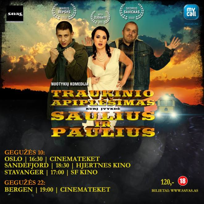 Traukinio apiplesimas, kuri ivykde Saulius ir Paulius